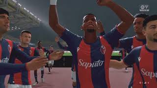 FC 25  Realistic Sliders  Bologna vs Lille  Champions League [upl. by Oribelle]