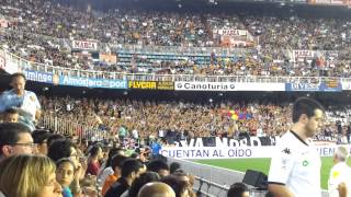 Valencia  Tottenham Curva Nord Mestalla se pregunta quienes somos  20122013 [upl. by Yzzo]