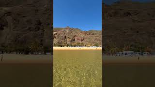 Auf Teneriffa gibt es den wunderschönen Strand Playa Teresitas shorts [upl. by Lorinda53]