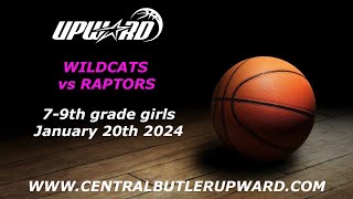 Wildcats vs Raptors  79th Grade Girls Jan 20th 2024 [upl. by Pacificas]