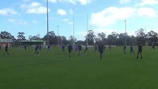 Kalamunda Bulldogs U17s vs Rockingham Sharks U17s [upl. by Ayeka]