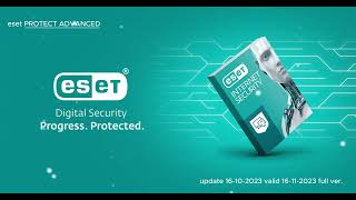 ESET NOD32 ANTIVIRUS Free Trial License activation key for 30 days  October 16 2023 [upl. by Saxon772]