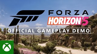 Forza Horizon 5 Official Gameplay Demo  Xbox amp Bethesda Games Showcase 2021 [upl. by Hgielra681]