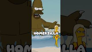 Que se passetil quand Homerzilla est affamé [upl. by Yruoc]