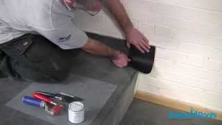 How to Install Metal Wall Trim on a Flat Roof from Rubber4Roofs [upl. by Yetti419]