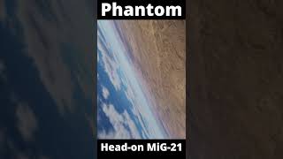 F4 Phantom HeadOn MiG21 DCS World ecw [upl. by Asillem252]