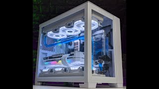 Dual 360mm Radiator and a ATX motherboard on a LianLi 011 Dynamic Mini [upl. by Jorie]