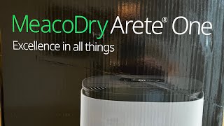 MeacoDry Arete One dehumidifiers unboxing UK first impressions by avtransfers uk avtransfersUK [upl. by Enyahc]