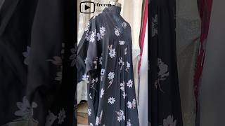 Abaya easy cutting and stitching abaya cuttingandstitching shorts sewing [upl. by Aylad]