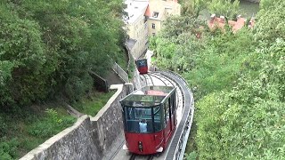 Die Schlossbergbahn – Standseilbahn in Graz [upl. by Lebezej690]