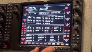 Garmin G1000 GDU Button Test Procedure [upl. by Cathryn]