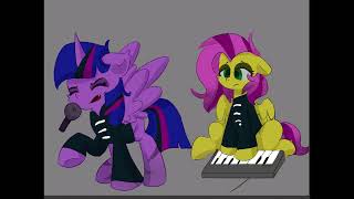 Twilight Sparkle and Fluttershy  Ramona  MLP AI Cover [upl. by Leemaj]