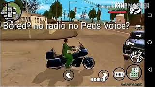 Gta Sa Lite Fix Audio Radio For Android Lite to Full version [upl. by Adlesirc175]