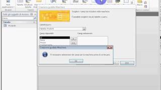 10Access da zero Creare una maschera con la creazione guidata [upl. by Marna469]