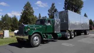 Antique Trucks Visit Train Mountain [upl. by Bj985]