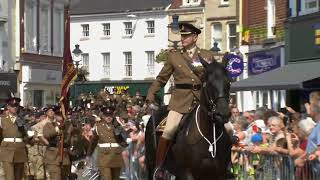 Royal Army Veterinary Corps Centenary Parade [upl. by Ezirtaeb]