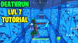 HOW TO COMPLETE CIZZORZ DEATHRUN LEVEL 7  Fortnite Creative [upl. by Kennie]