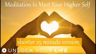 Shorter Version Meditation to Meet Your Higher Self [upl. by Noskcire661]