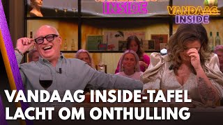 Vandaag Insidetafel lacht om opmerkelijke onthulling Johan [upl. by Atinomar]