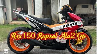 RSX 150 REPSOL TAYAR BESAR ALA GP [upl. by Sarat]