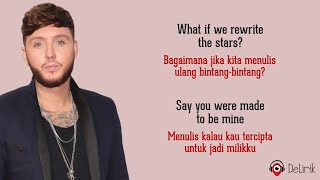 Rewrite The Stars  James Arthur amp AnneMarie Lirik Lagu Terjemahan [upl. by Leontina]