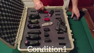 Condition1 Case 839 foam cut outs for guns [upl. by Kristoffer894]