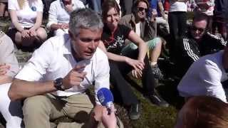 Interview de Laurent Wauquiez au sommet du Mont Mézenc [upl. by Adalard]