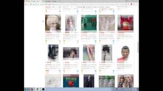 Shop Taobao in English  Part 2  Browsing Taobao Pt1 [upl. by Ahseem]