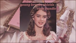 👥 young brooke shields brooke shields during her early teen days — twin bundle [upl. by Atteynek]