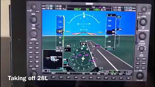 Simionic G1000 PFD synthetic vision and MFD [upl. by Edd206]