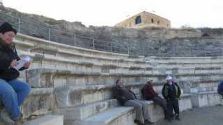 Sepphoris Tzippori  The Roman theater 4500 seats [upl. by Aihsar]