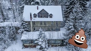 DAS VERLASSENE WALDHOTEL  viel Schnee Schimmel und Schei gefunden [upl. by Sulokcin]