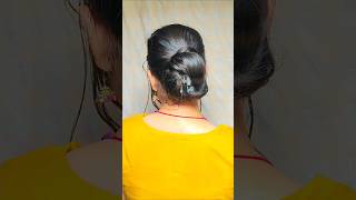 clutcher juda hairstyle🌸😍shortsvideohairtutorial longhair [upl. by Nimsay882]