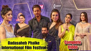 Dadasaheb Phalke International Film festival 2024  Complete Event  Shahrukh Khan Rani Mukherjee [upl. by Catriona]