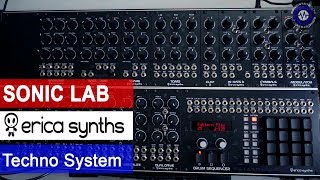 Sonic LAB Erica Synths Techno System Review [upl. by Norej]