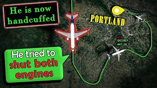 HIJACK ATTEMPT by Jumpseat Pilot onboard Horizon  Diverts to Portland [upl. by Rafiq]