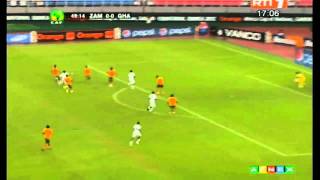 Orange Africa Cup Of Nations 2012  Zambia vs Ghana 10 All Goals amp Full Highlights [upl. by Pepin]