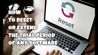 How to reset or extend the trial period of any software Working 100 [upl. by Eirolav]