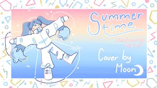 summertime by cinnamons amp evening cinema Full Version w BGM  Cover by moon [upl. by Esbenshade64]