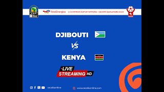 KENYA vs DJIBOUTI Live  U20 Africa Cup of Nations AFCON CECAFA Qualifiers 2024 [upl. by Smail550]