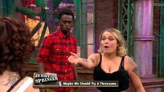 Threesome Partner Stole My Man  Jerry Springer  Season 27 [upl. by Llerehc596]