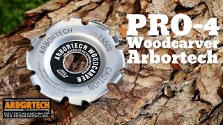 Pro4 Woodcarver von Arbortech Schnitzen Nuten fräsen Freihand modelieren [upl. by Kenn]