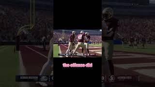 Touchdown Offense Capitalizes on Field Posit football college football 25 xbox gaming [upl. by Martha]