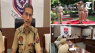 Punjab DGP Gaurav Yadav pays surprise visit to Patiala reviews performance of district police [upl. by Pentheam23]