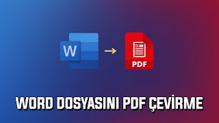 WORD DOSYASINI PDFYE ÇEVİRME  PROGRAMSIZ  2023 [upl. by Shargel]