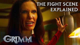 Bitsie Tulloch Explains The Iconic Juliette VS Adalind Fight  Grimm [upl. by Windzer]