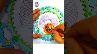 How beautiful is this  Spirograph Art  398 [upl. by Sarina]