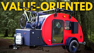 LESS is MORE Bean Stallker Teardrop Trailer Tour [upl. by Anilrahc]