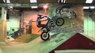 Graham Jarvis training at The Works skate park Leeds [upl. by Annavoj]