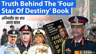 Truth Behind The Four Stars of Destiny Book  Indian Army Gen M M Naravane On Agnipath amp India China [upl. by Ehcsrop]